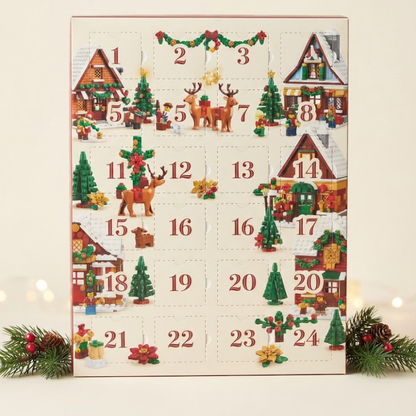 Bouwsteentjes Bloemen Adventkalender