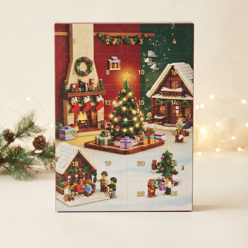 Bouwsteentjes Kerst Adventkalender