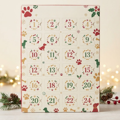 Honden Adventkalender met Snacks